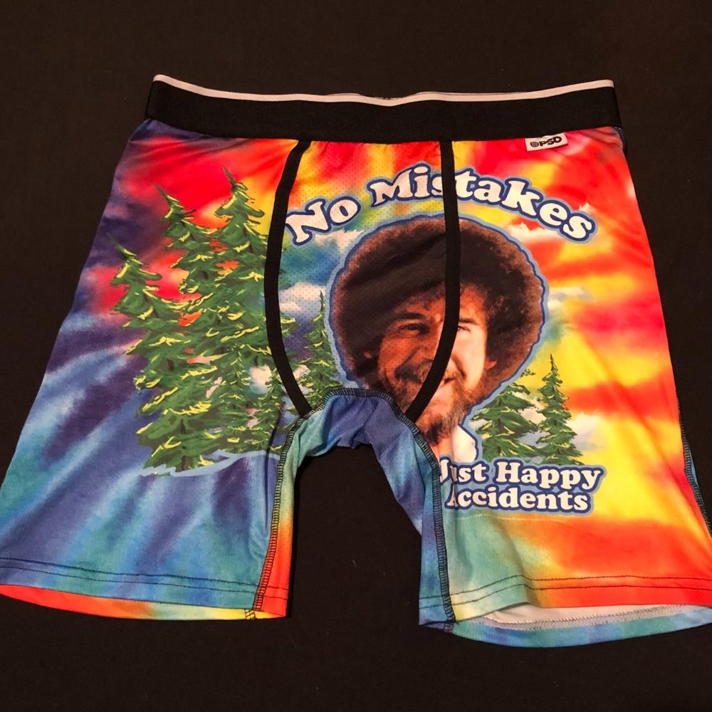 Bob Ross Tie Dye Underwear